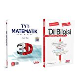 3D TYT Matematik ve AKM Dil Bilgisi Soru Bankası Seti 2 Kitap