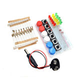Elektronik Başlangıç Seti Arduino Starter Kit Breadboard Led
