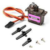 5V MG90S Metal Dişli Servo Motor 180 Derece Dişli Kol Seti 2kg/cm