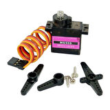 5V MG90S Metal Dişli Servo Motor 180 Derece Dişli Kol Seti 2kg/cm