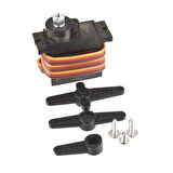 5V MG90S Metal Dişli Servo Motor 180 Derece Dişli Kol Seti 2kg/cm