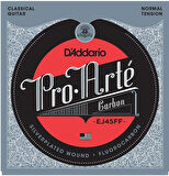 DADDARIO EJ45FF PRO-ARTE KLASİK GİTAR TEL SETİ, CARBON, NORMAL TENSION