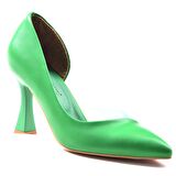 New Angel 653 Kadın Şeffaf Detaylı Klasik Stiletto
