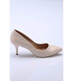 Nish Exclusive 324 Kadın Deri Klasik Stiletto