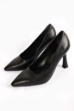New Angel 320 Kadın Klasik Kısa Topuk Stiletto