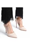 Nish Exclusive 4292 Kadın Hakiki Deri Klasik Stiletto