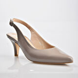 Nish Exclusive 1567 Kadın Klasik Kısa Topuklu Ayakkabı