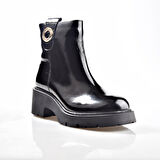 Nish Exclusive 2593 Kadın Hakiki Deri Bot