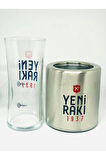 1 Adet Rakı Bardağı 1 Adet Metal Ehlikeyf