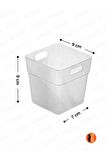 9\'li Set Buzdolabı & Kapak Içi Düzenleyici, Organizer Kutu