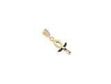 Altın Mineli Ankh Charm