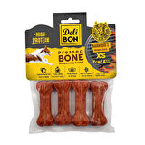 Petlovebutik Delibon Kemik Eko 7cm 4adet - Barbecue * 5 ADET