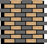 WİNFLEX EKO TUĞLA MİX  AKUSTİK AHŞAP PANEL 