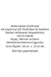 Oval Bukle Halıdan Alınlıklı Basamak Ve Merdiven Paspası - Kahve / Adet Olarak Satılır