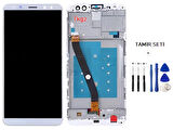 Huawei Uyumlu MATE 10 LİTE Lcd Ekran Dokunmatik Orijinal Kalite ÇITALI BEYAZ + TAMİR SETİ
