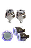 2.5 İNÇ KARE ANGELLI Bİ-XENON MERCEK BEYAZ ANGEL G261S WHİTE