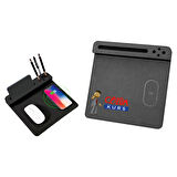 SlimCharge Pro: 26x25,5 cm 15W Kablosuz Şarj Cihazı (Aşırı Akım/Voltaj Koruması)