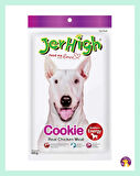 Jerhigh Kurabiye (Cookie) Gerçek Tavuk Etiyle Besleyici Köpek Ödül Mamasi (60 gr)