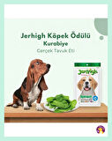 Jerhigh Ispanak ve Gerçek Tavuk Eti Köpek Ödül Maması (60 gr)