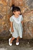 Kız Bebek Kız Çocuk Yazlık Elbise Kısa Kollu Bebek Takım Çocuk Bebek Giyim ELBKLB