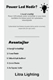 Elegant Model Plafonyer Siyah Kaplama Led Avize Oturma Odası Çocuk Odası Koridor Beyaz Işık