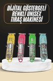 Tıraş Makinesi Renkli Dijital Göstergeli Epilasyon Öncesi Kısaltma Makinesi