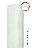Mat Beyaz Yapışkanlı Kaplama Folyosu  37 cm  x 9 mt