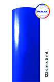 Parlak Lacivert Yapışkanlı Kaplama Folyosu 122 CM X 5 MT