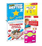 2.sınıf Akıllı Süper Defter+ Colorful English Grade 2+Matematik Problem ve Test Kitabım  +Telafi Kitabım+Okuma Anlama Kitabı