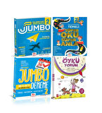 2. Sınıf Olimpiyat Sorularıyla Jumbo Soru Bankası Ve Tüm Dersler Deneme+Süper Oku  Anla Ve Öykü Yorum