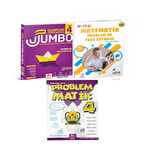 4.Sınıf Olimpiyat Sorularıyla Jumbo Soru Bankası+Matematik Test Kitabım Ve Problematik Kolaydan Zora