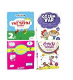 2. Sınıf Gün Ve Gün Yaz Tatili Kitabım +Öykü Yorum+Çözüm Var Ve Okuma ve Anlama