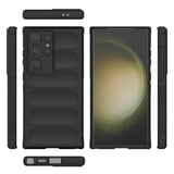 Samsung Galaxy S24 Ultra Uyumlu Özel Dokulu Kamera Korumalı Esnek Kılıf