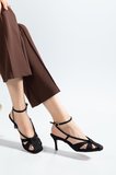 Suins Eliza Model Kadın Bilekten Bağlamalı Stiletto Ayakkabı