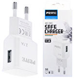 Prive 2.1 Amper Şarj Adaptörü Tek Başlık 5W 2.1A Şarj Başlığı