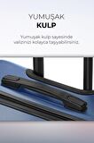 Polo&Sky Elmas Model Lacivert Kabin Boy Valiz Bavul