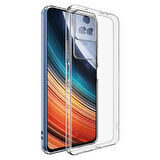 Xiaomi Poco F4 Uyumlu kamera korumalı Yumuşak Dokulu ve Şık Koruma Şeffaf Kılıf