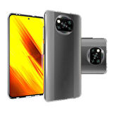Xiaomi Poco X3 Uyumlu kamera korumalı Yumuşak Dokulu ve Şık Koruma Şeffaf Kılıf