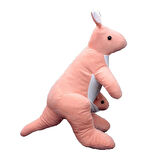 Peluş Yavrulu Kanguru 45CM Somon