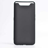 Samsung Galaxy A80 Uyumlu Kılıf Esnek ve Darbe Emici Renkli Koruyucu Kapak