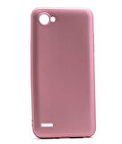 LG Q6 Uyumlu Kılıf Esnek ve Darbe Emici Renkli Koruyucu Kapak