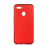Oppo A7X Uyumlu Kılıf Esnek ve Darbe Emici Renkli Koruyucu Kapak