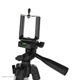 ELSE NİPPON Profesyonel Bluetooth Kumandalı Fotoğraf -Video Çekimi Tripod Telefon Tutucu