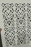 ELİFPERDEONLİNE AVANGART LAZER KESİM STOR PERDE