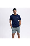 Men's Expanted Classıcs Siyah Erkek T-shirt Em461