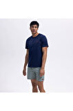 Men's Expanted Classıcs Siyah Erkek T-shirt Em461