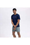 Men's Expanted Classıcs Siyah Erkek T-shirt Em461