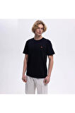 Men's Expanted Classıcs Siyah Erkek T-shirt Em461