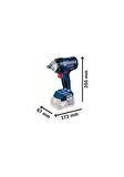 BOSCH GDS 18V-400 SOMUN SIKMA+GSB 18V-50 DELME VİDALAMA İKİLİ SET
