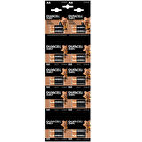 DURACELL LR6/MN1500 1.5 VOLT ALKALİN AA KALEM PİL (20'Lİ KARTELA PAKET FİYATI)(2'Lİ YIRTMALI)